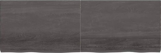 Grey Wall Shelf 180x60x6cm