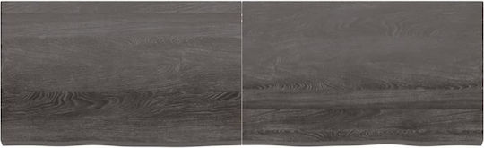 Shelf Wall Gray 200x60x6cm