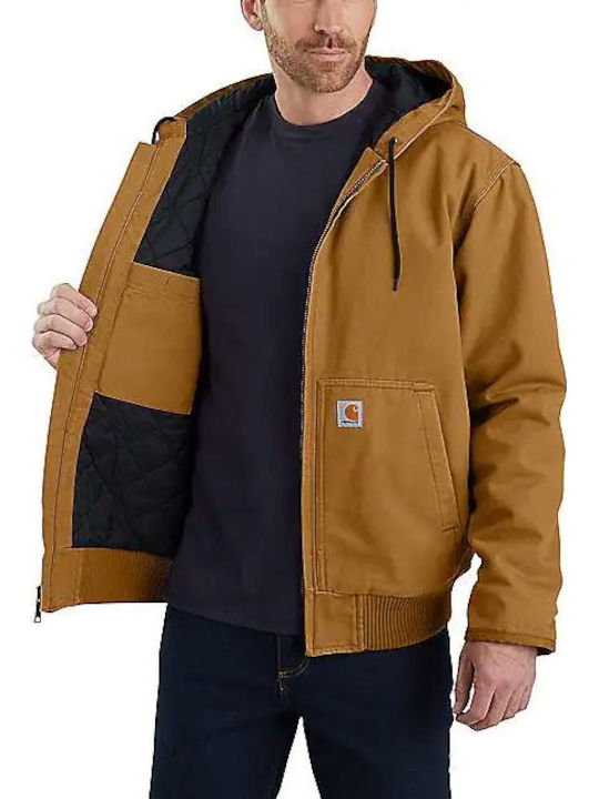Duck Active Winter Jacket Brown