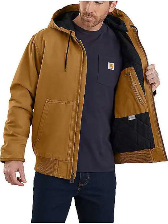 Duck Active Winter Jacket Brown