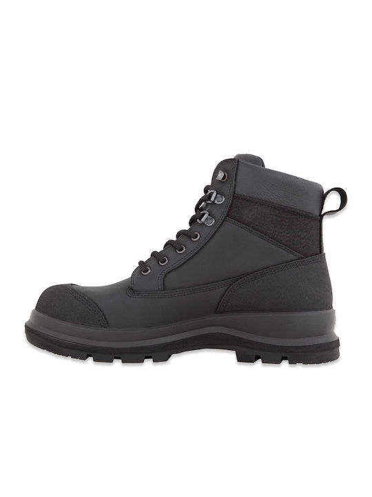 Detroit S3 Ghete Chelsea Din Piele Negre