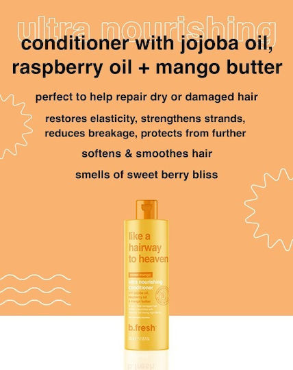 B.Fresh Conditioner Αναδόμησης/Θρέψης για Ξηρά Μαλλιά 355ml