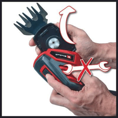 Einhell GC-CG 3,6/70 Li Hedge Trimmer Battery 3.6V with Blade 11cm 3410360