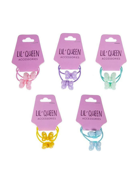LIL' Queen Set Elastice Pentru Păr Pentru Copii 2 Bucăți