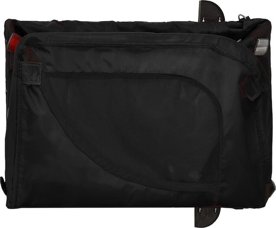 vidaXL Dog Carrying Black Bicycle Trailer for 45kg Pets