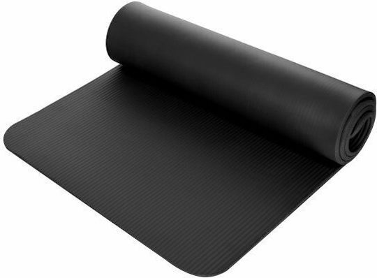 Optimum NBR Στρώμα Γυμναστικής Pilates Μαύρο (183x61x1.5cm)