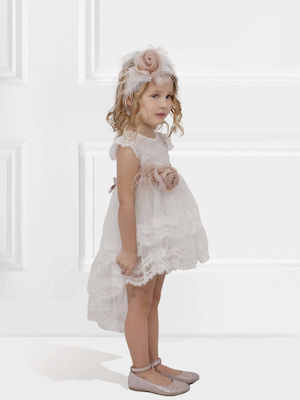 Designer's Cat Ecru Lace Baptism Dress