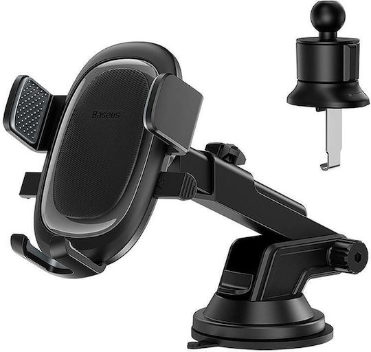Baseus UltraControl Pro Series Auto Handyhalterung mit verstellbaren Haken Schwarz