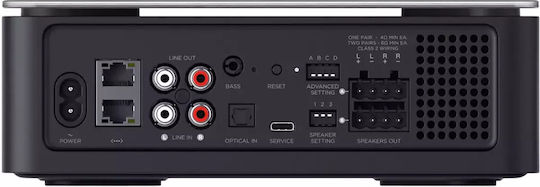 Bose Music Amplifier Усилвател на мощност Hi-Fi усилвател Stereo 125W/4Ω Черен