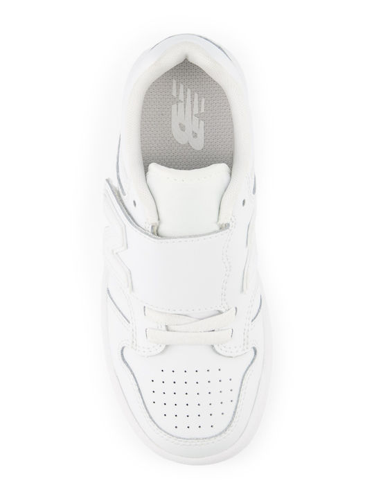 480 Kids Sneakers with Scratch White