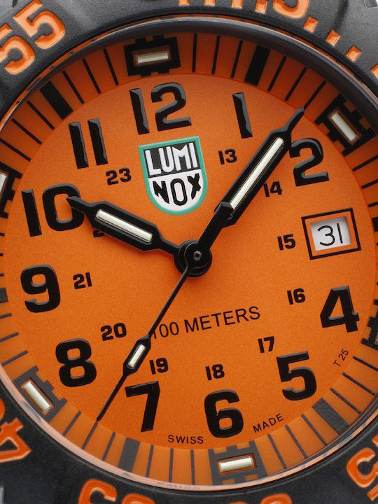 Luminox Sea Ρολόι Μπαταρίας με Καουτσούκ Λουράκι Luminox Sea Ρολόι Μπαταρίας με Καουτσούκ Λουράκι