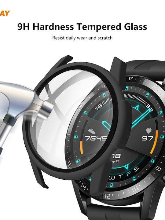 Hat-prince Защитен екран за Huawei Watch GT2 46mm - Часовник Huawei GT2 46 мм 1бр ENK-AC8202
