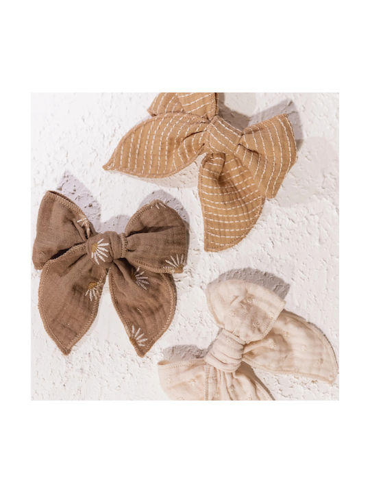 Mrs Ertha Kids Hair Tie Brown 1131-2