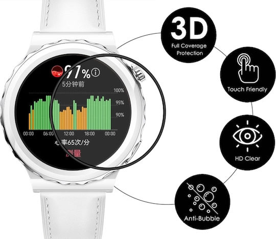 3d Full Coverage Soft Displayschutzfolie für das Huawei Watch GT 3 Pro 43mm 1Stück SYA001837902