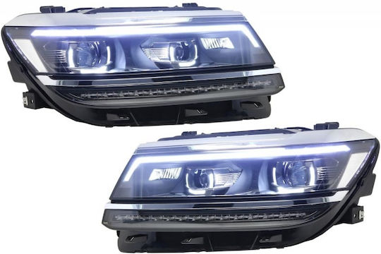 Carner Μπροστινά Φανάρια Led για Hyundai Matrix Toyota Matrix Volkswagen Tiguan 2τμχ