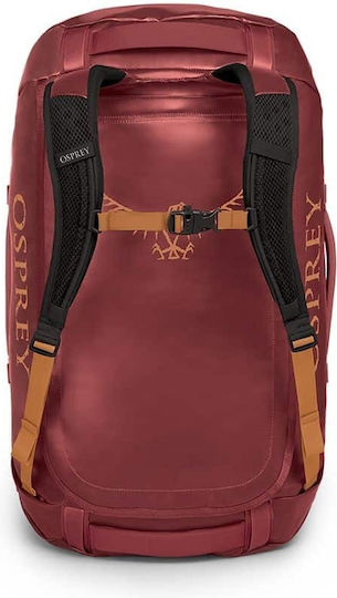 Osprey Transporter 95 Σακ Βουαγιάζ Πλάτης 69lt Κόκκινο Υφασμάτινο Π34εκ.