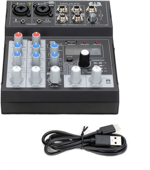Cad Audio MXU4FX Consolă Digitală 4.0 Canale