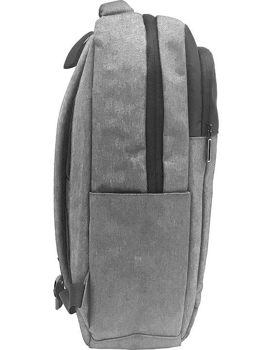 Gift-Me Tasche Rucksack für Laptop 15" in Gray Farbe ATP-4324-LGRA