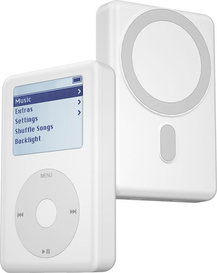 Wiwu MagSafe Power Bank 10000mAh 20W Λευκό
