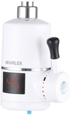 Muhler Wall Mounted Electric Single-Phase Instant Heater Tap for Bathroom / Kitchen 3.6kW