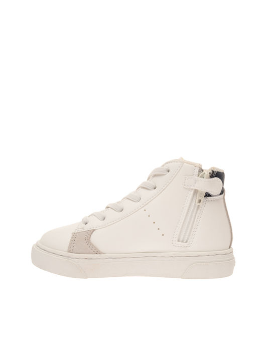 Kids Boots with Lace White