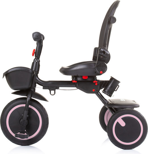Chipolino Quick Превозно Средство с Ръкохватка за Родител за 1.5+ Години Розова Вода