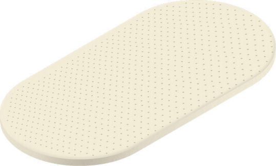 Greco Strom Mattress Moses Basket / Carry Cot Thales with Latex 40cmx80cmx2cm