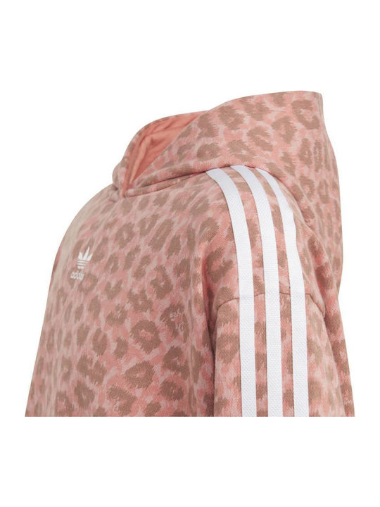 Kids Sweatshirt With Hood Orange