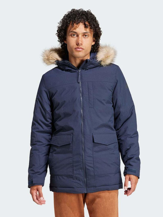 Winter Jacket Parka Blue