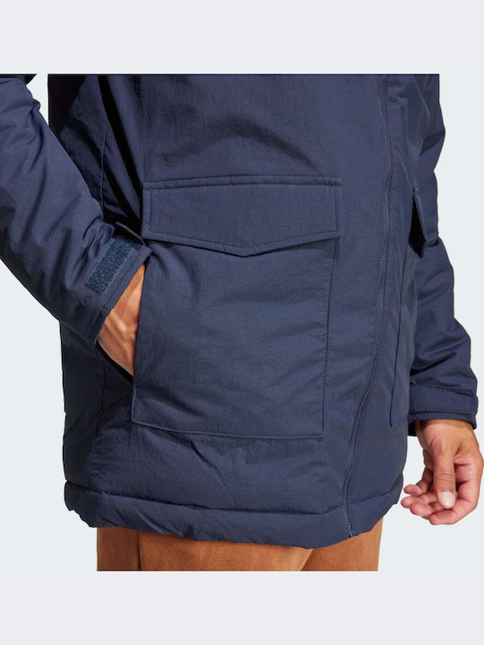 Winter Jacket Parka Blue