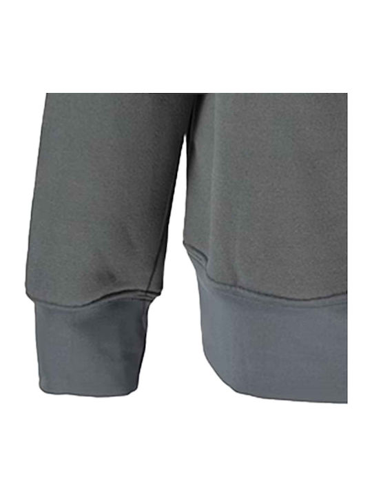 Kids Sweatshirt with Hood Gray Sustainable