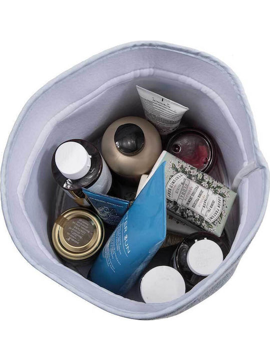 Toiletry Bag in Light Blue color 25cm