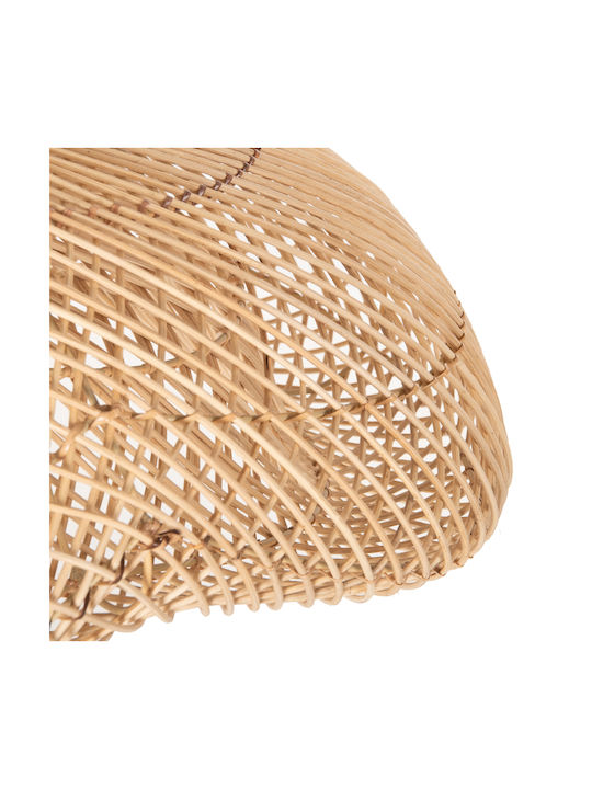 HomeMarkt Κρεμαστό Φωτιστικό Μπεζ με Ντουί E27 62x52x27εκ.
