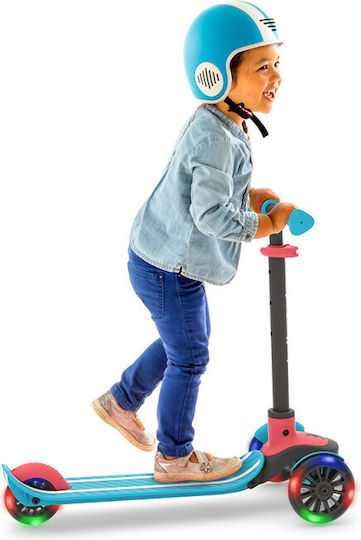Chillafish Scotti Glow Kids Scooter 3-Wheel for 3+ Years Blue