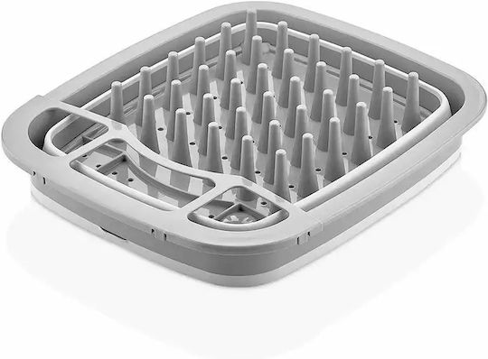 Qlux Qlux Silikon Geschirrabtropfer Gray 64.5x48.5x38cm