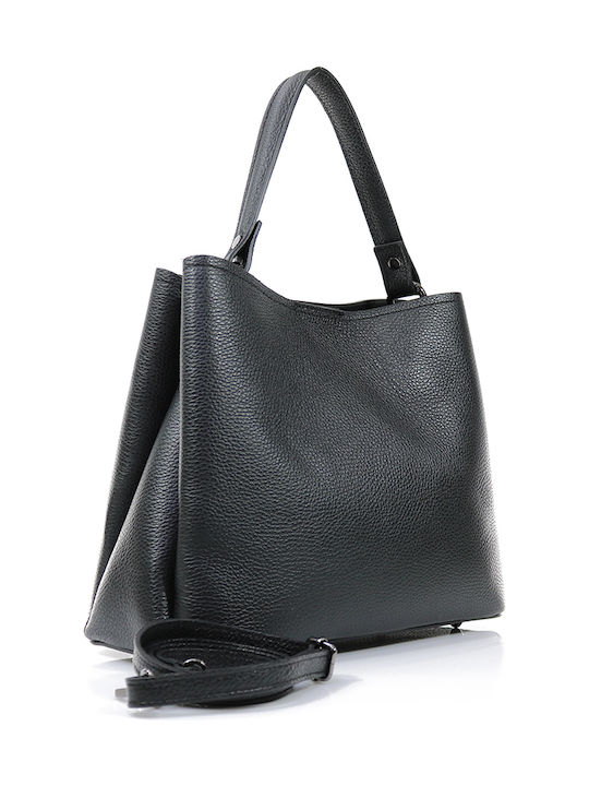 Passaggio Leather Women's Leather Tote Handbag Black