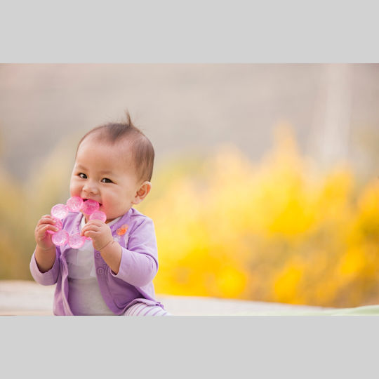 Infantino Teething Ring with Water made of Silicone for 3 m+