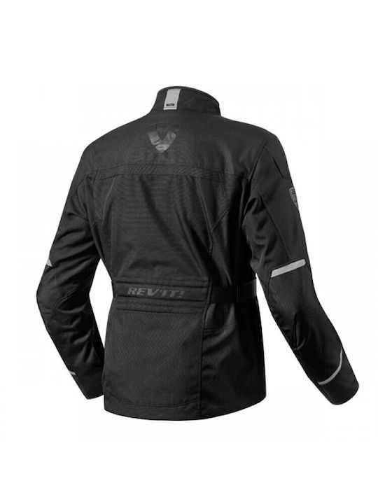 Rev'IT Enterprise Herren Motorradjacke Wasserdicht Schwarz