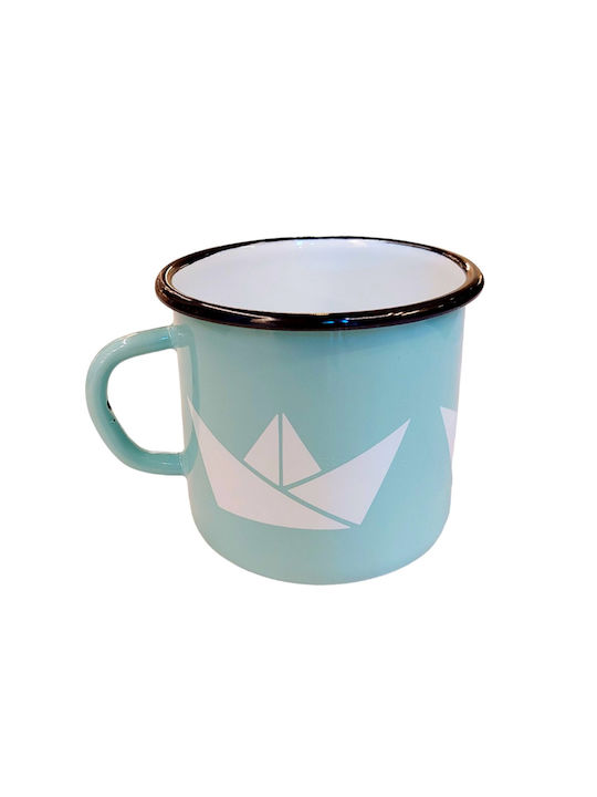 Mug Enamel Beige 350ml
