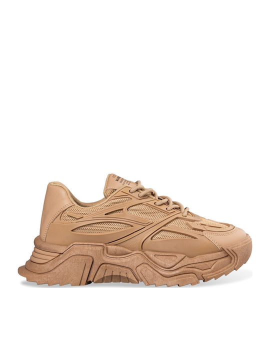 Damen Chunky Sneakers Beige