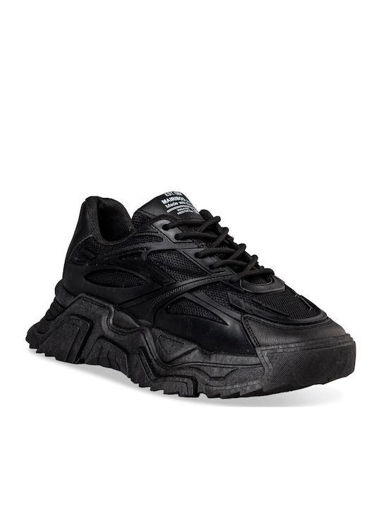 Damen Chunky Sneakers Schwarz