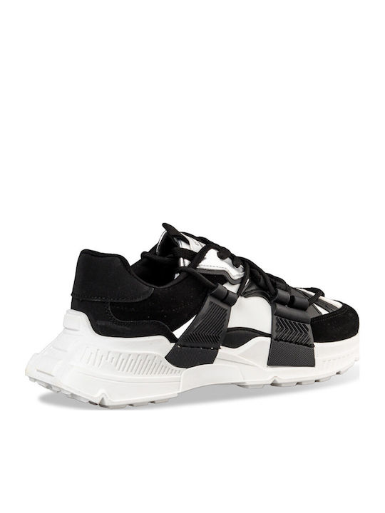 Name Loading Damen Chunky Sneakers Schwarz
