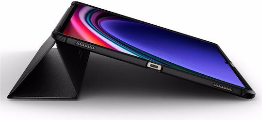 Spigen Rugged Armor Flip Cover Ανθεκτική Μαύρη (Galaxy Tab S9 Ultra)