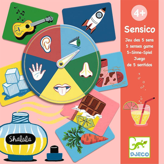 Djeco 5 Αισθήσεις Educational Game Knowledge for 4+ years old Years Old