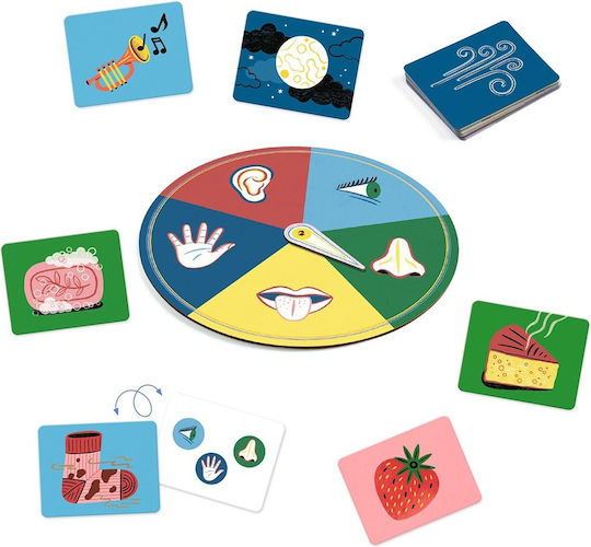 Djeco 5 Αισθήσεις Educational Game Knowledge for 4+ years old Years Old