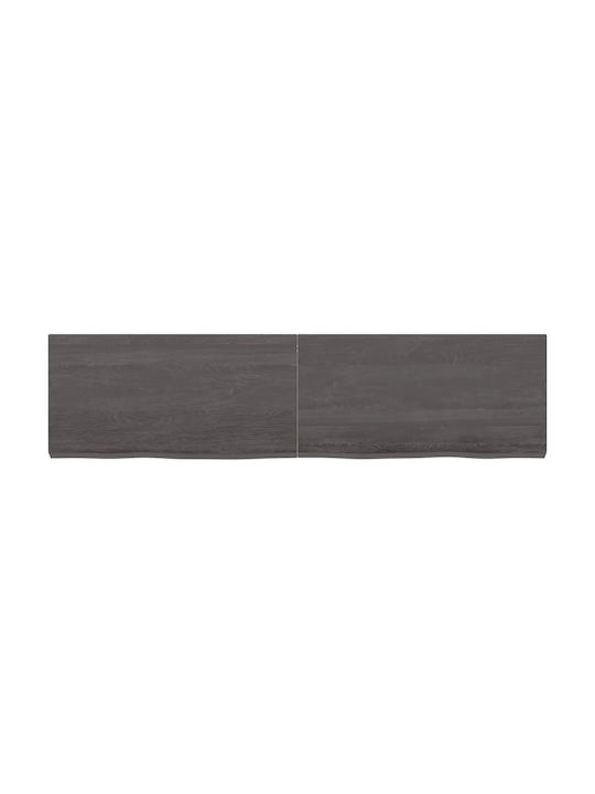 Shelf Wall Dark Grey 120x30x4cm