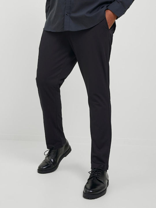 Hose Chino Elastisch Schwarz