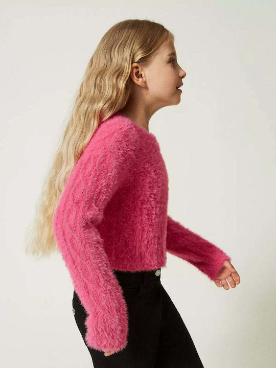 Bluză pentru copii Cu mânecă lungă Fuchsia