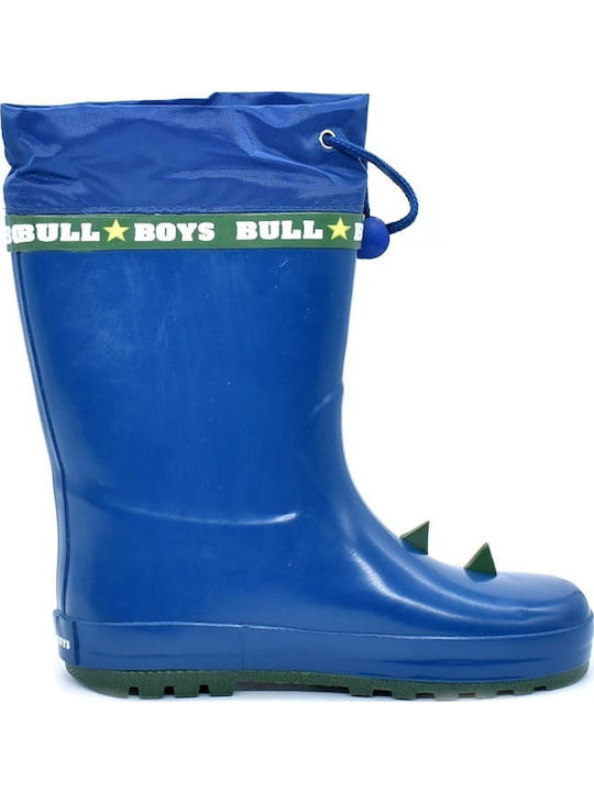 Kids Wellies with Internal Lining Blue