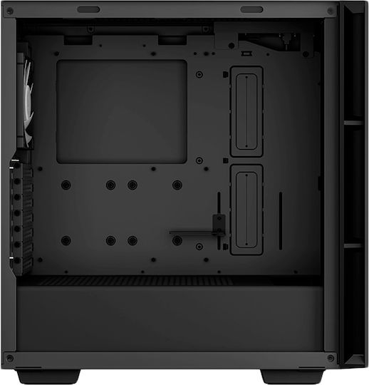 Deepcool CH560 Gaming Middle Tower Carcasă Calculator cu Fereastră Laterală și Iluminare RGB Negru